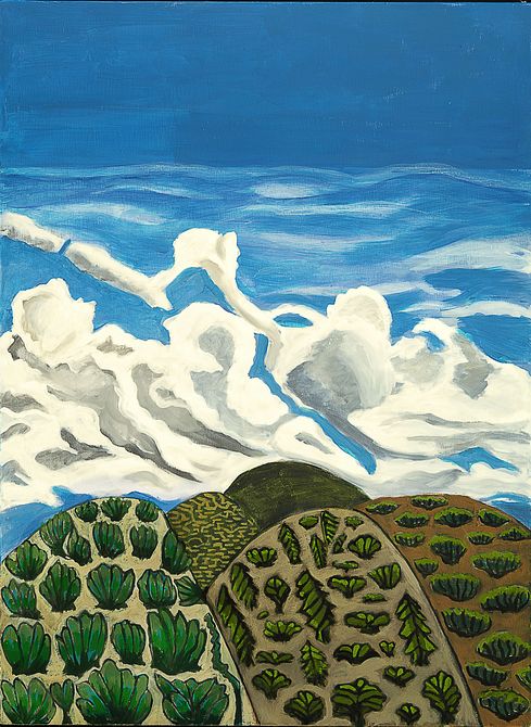 'Big Sky, Santa Fe', painted by Henry Sultan