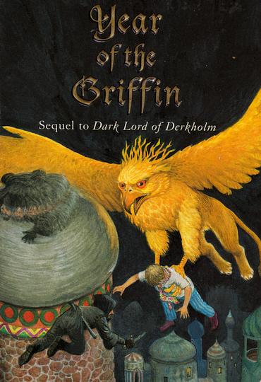 Cover of 'Year of the Griffin' by Diana Wynne Jones.