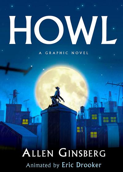 Cover of Ginsberg's 'Howl' drawn by Eric Drooker.