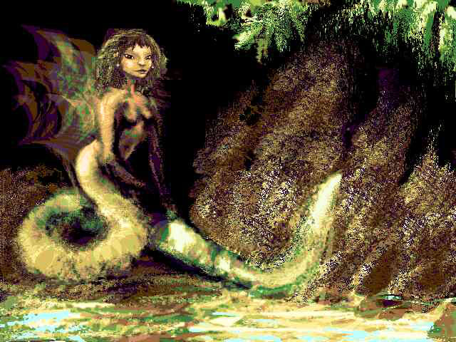a snake-woman, Balolokong, the Hopi water-goddess