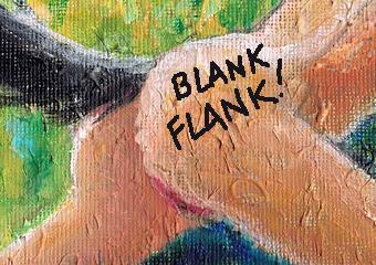 Catgirl's blank flank; forgot what her mark looked like. Incomplete dream sketch by Wayan.