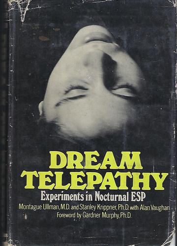 Cover of 'Dream Telepathy' by Ullman, Krippner & Vaughan, telling of the Maimonides Experiment.