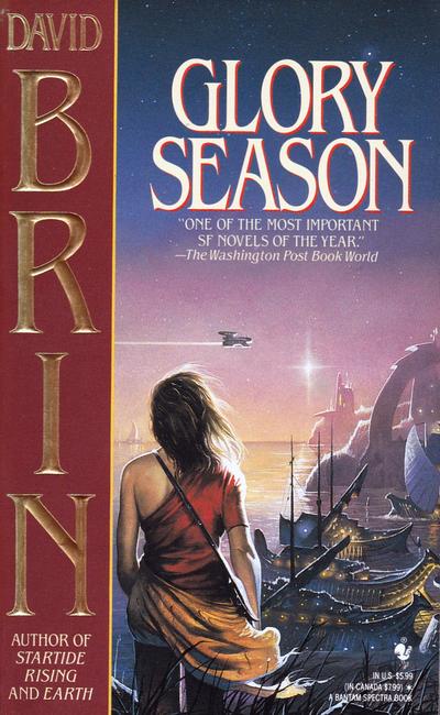 Cover of David Brin's 'Glory Season'.