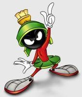 Marvin the Martian, a Chuck Jones cartoon character, as drawn by MrMacaw.