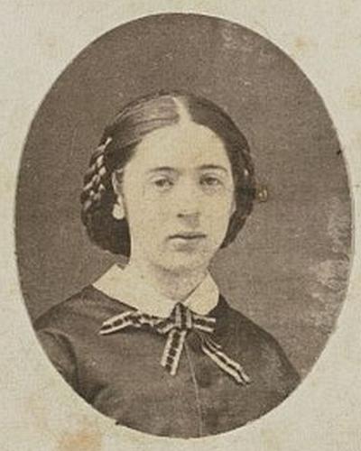 Photo of Fanny Seward, c.1865.