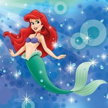 Ariel, the Little Mermaid--Disney version.