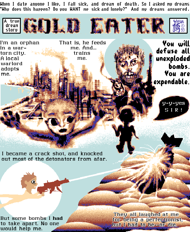 Gold Eater, page 1.
