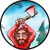 Thumbnail of a crazy man with an ax