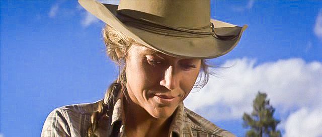 Jane Fonda in cowboy hat