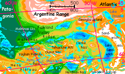 Map of southern Amazon Ocean on Inversia, where up is down & down, up.