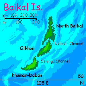 The Baikal Islands on Inversia, where up is down is up.