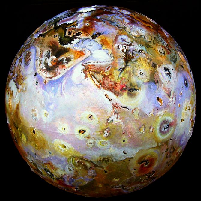 Colchis Regio on Io, sculpted by Chris Wayan. Click to enlarge.