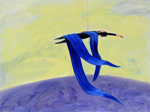 Acrobat: dream art by Jane Gifford.