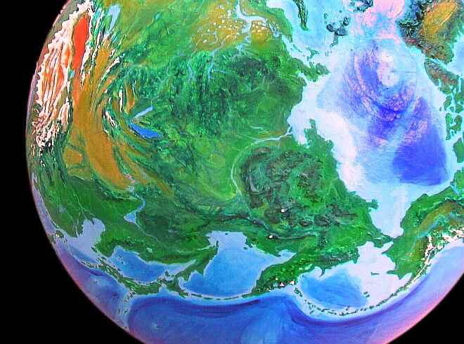 tropical Siberia, on an alternate Earth called Jaredia
