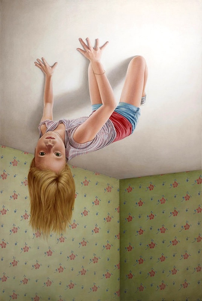 Lolligagging by Angelique Benicio, a dream painting.