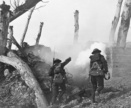 World War I soldiers.