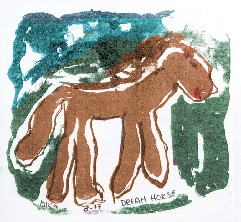 Dream horse by Mika, 1977.