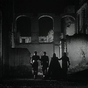 The underworld in 'Orpheus', a film by Jean Cocteau.