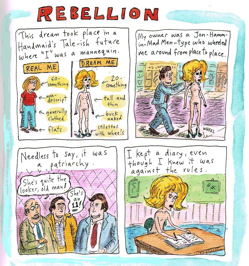 'Rebellion', a dream cartoon by Roz Chast.