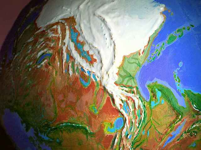 Orbital view of Shiveria, a climatologically alternate Earth: Central Asia.  Click to enlarge.