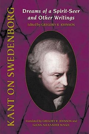 Book cover, 'Kant on Swedenborg'