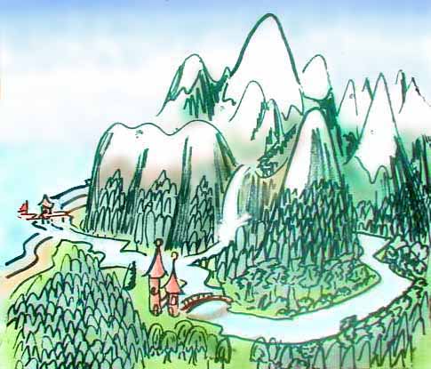 Moomin Valley, where I live in my dream.