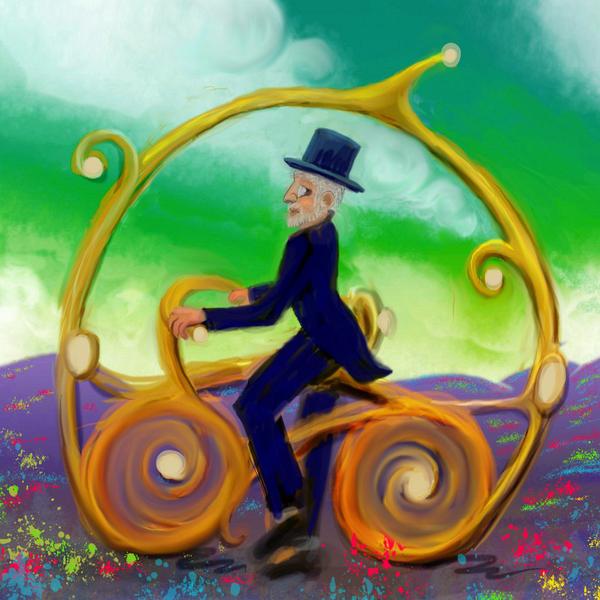  , sketch of a dream by Wayan. Click to enlarge.