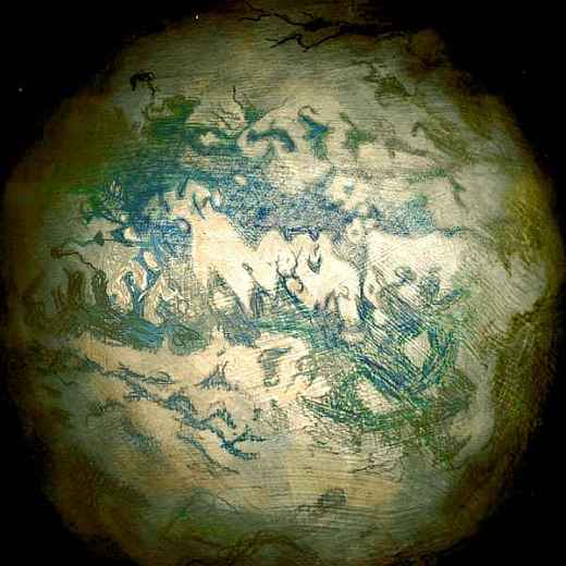 Sketchmap of the Fensal/Quivira/Aztlan region of Xanadu, a model of an alternate, wetter Titan.